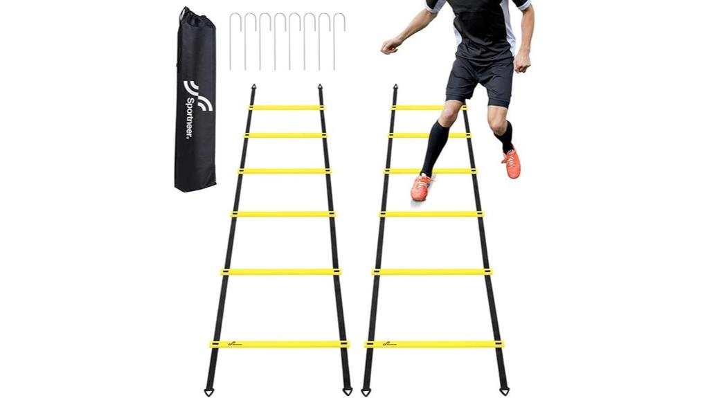 12 rung speed agility ladder