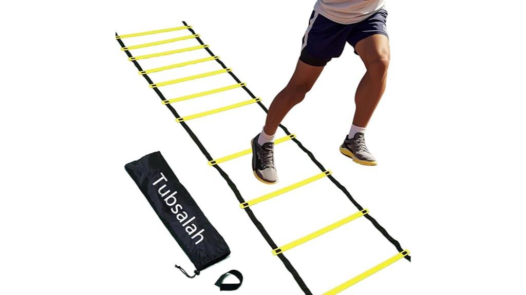 20 foot adjustable agility ladder