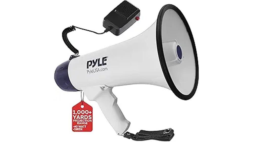 40w portable megaphone speaker