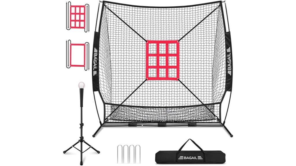 7x7 ft baseball net