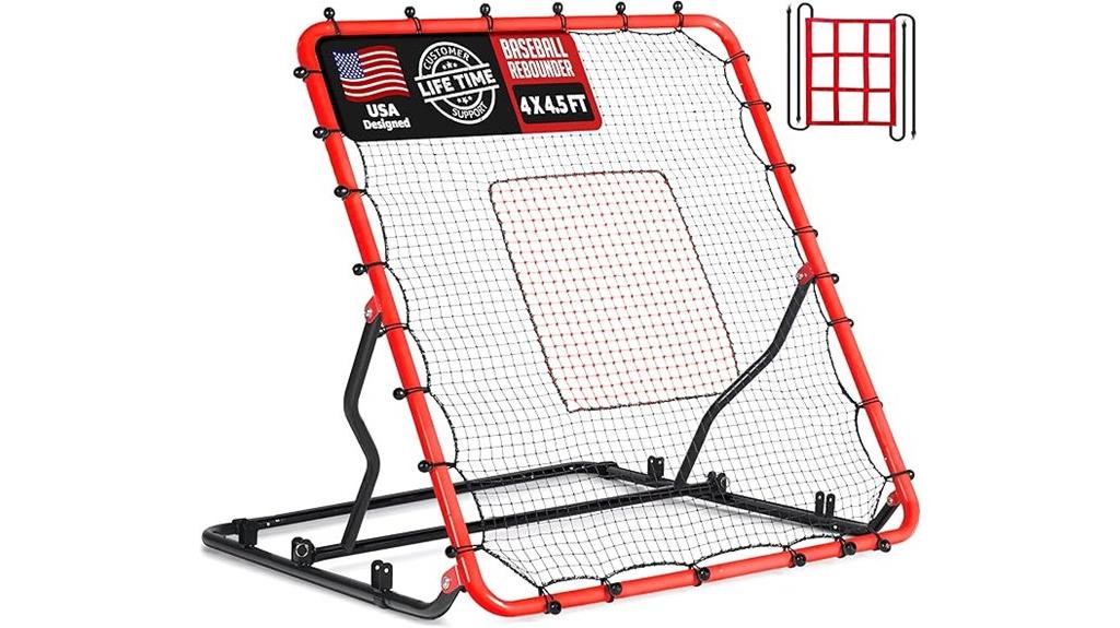 adjustable baseball practice net