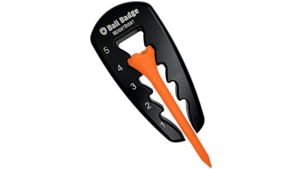 adjustable golf tee height