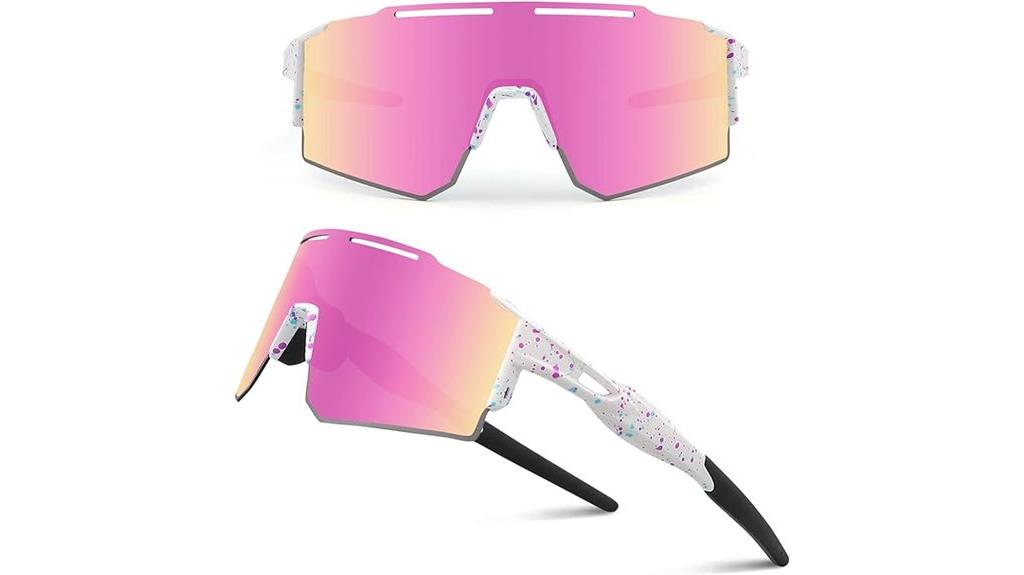 adjustable lens cycling sunglasses