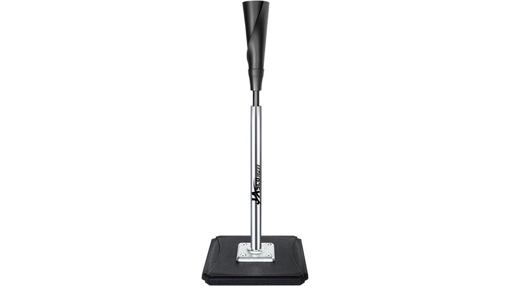 adjustable portable batting tee