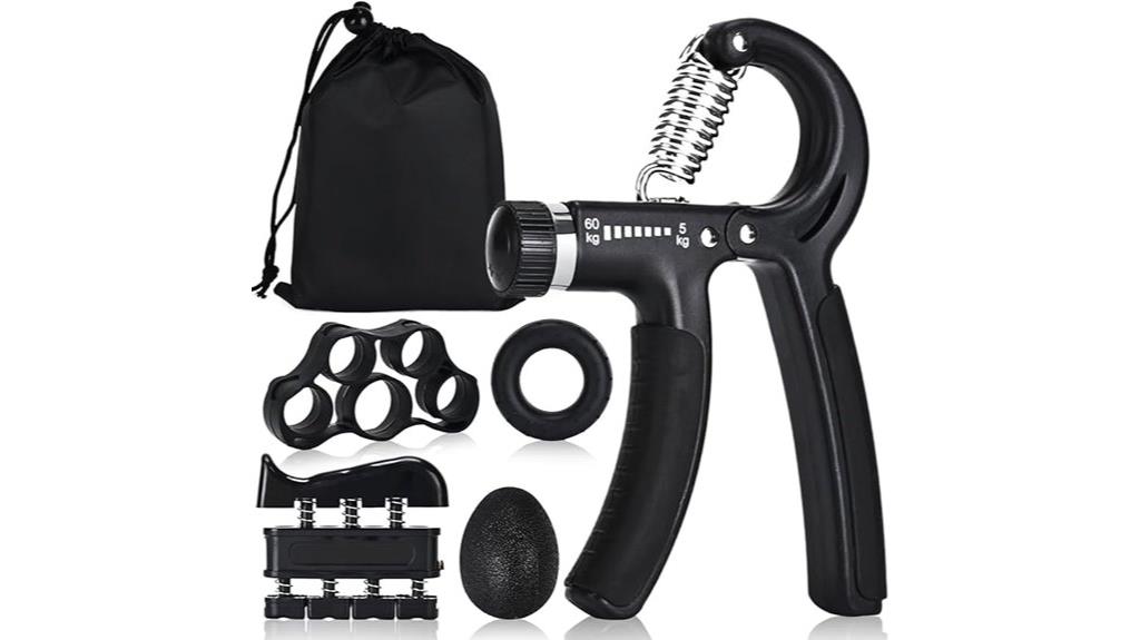 adjustable resistance hand grip