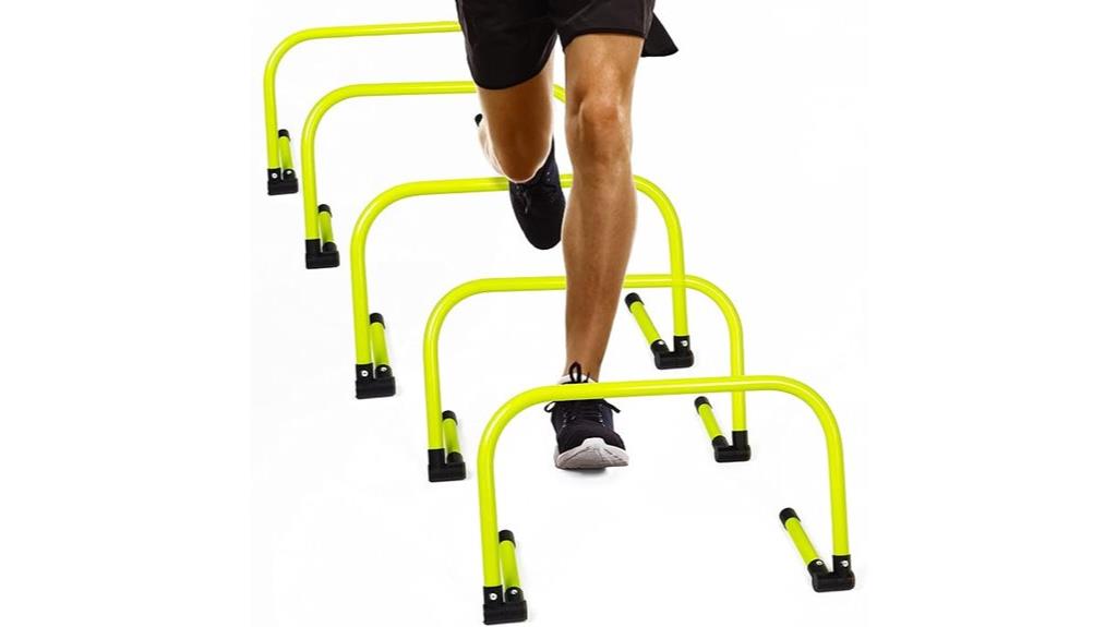 adjustable speed training hurdles