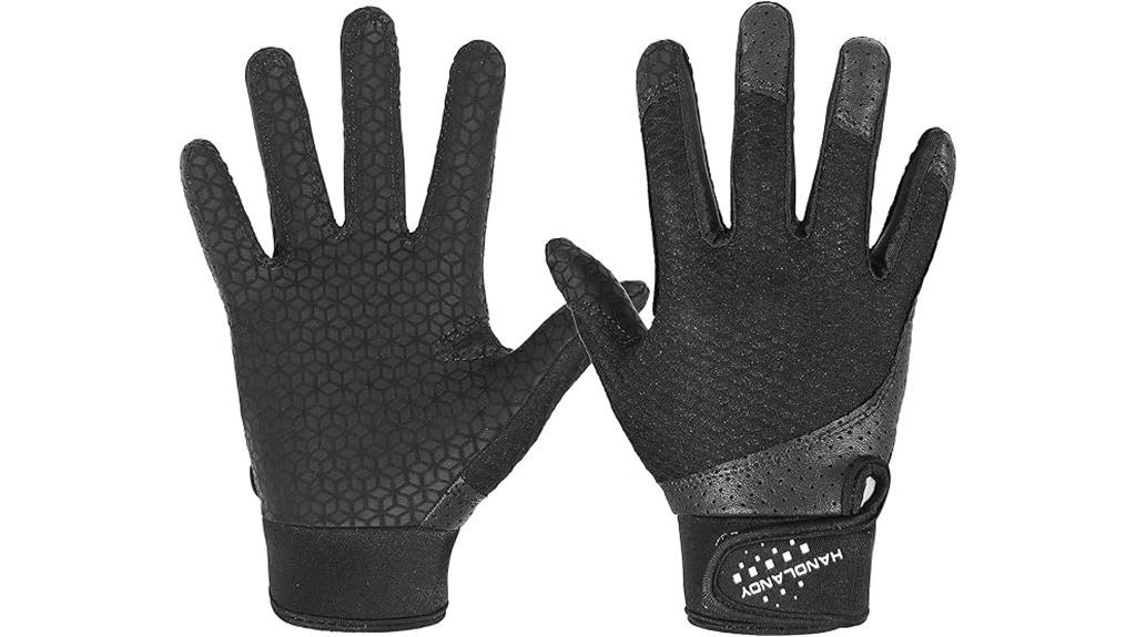adult and youth batting gloves