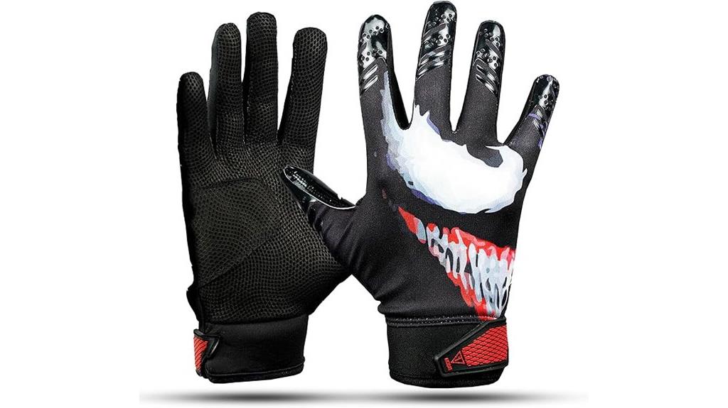 adult villain batting gloves