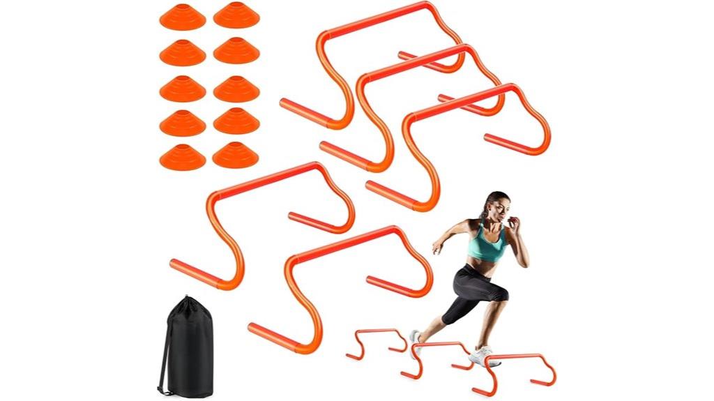 agility hurdles sports drills