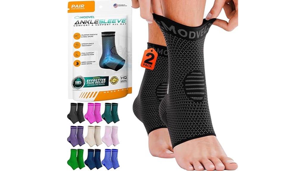 ankle brace sock support