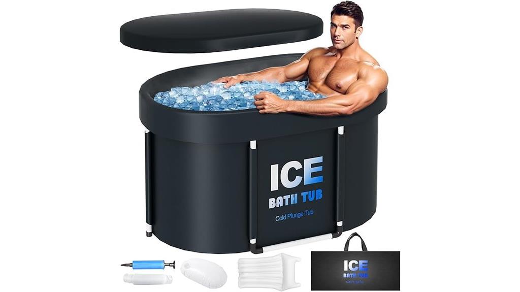 athlete s oval ice bath
