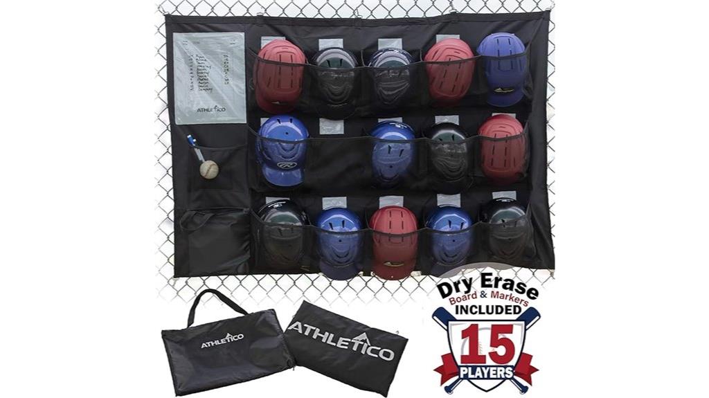 athletico 15 player dugout organizer
