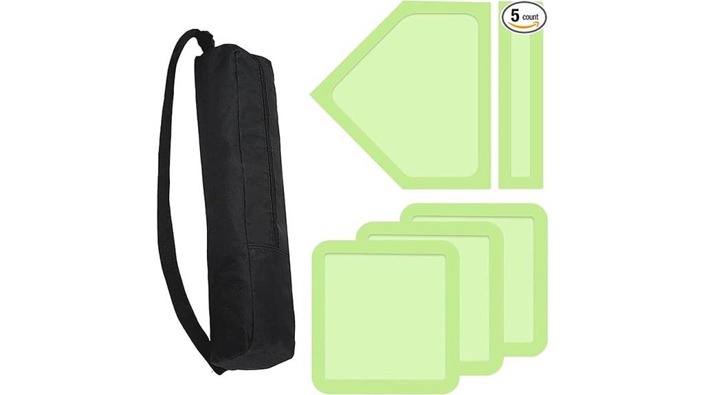 baseball bases kickball set