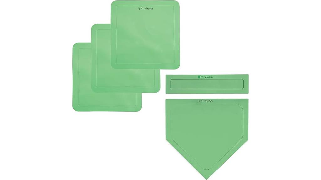 baseball bases set