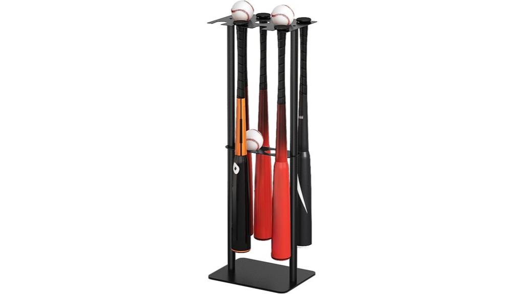 baseball bat and ball stand