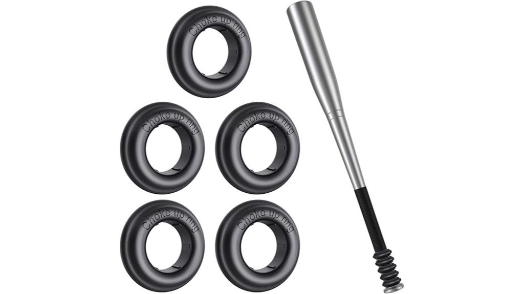baseball bat grip rings