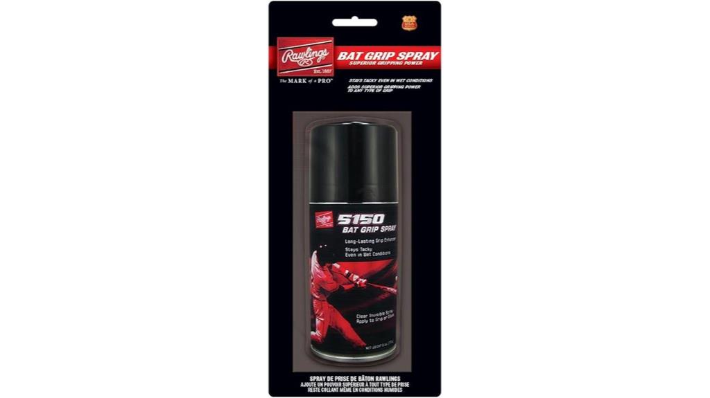 baseball bat grip spray