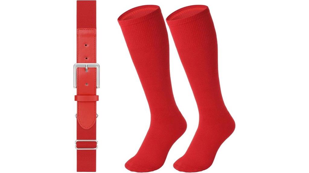 baseball belt and socks