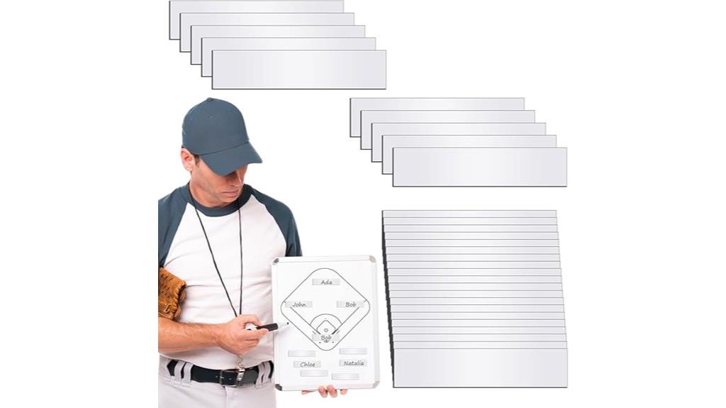 baseball dugout organization tabs