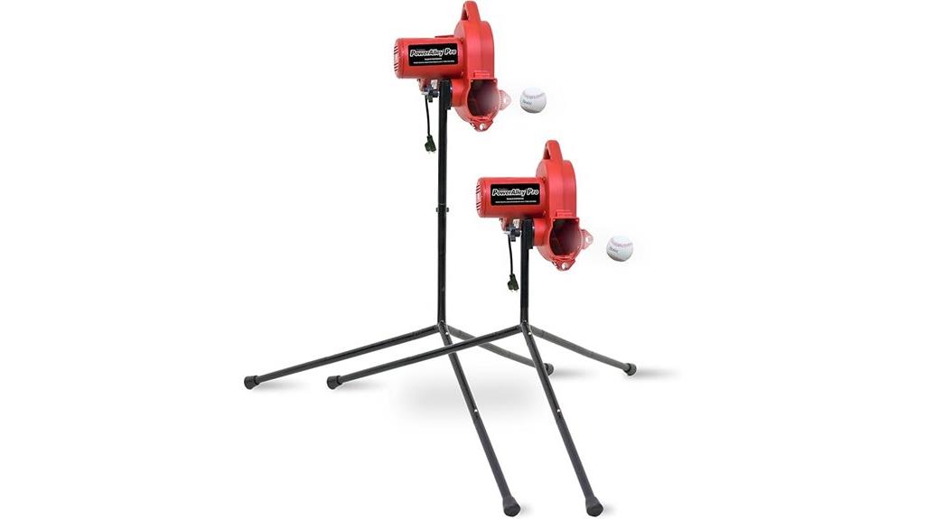 baseball machine with heater