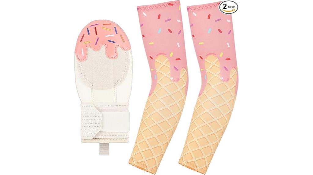 baseball sliding mitt set