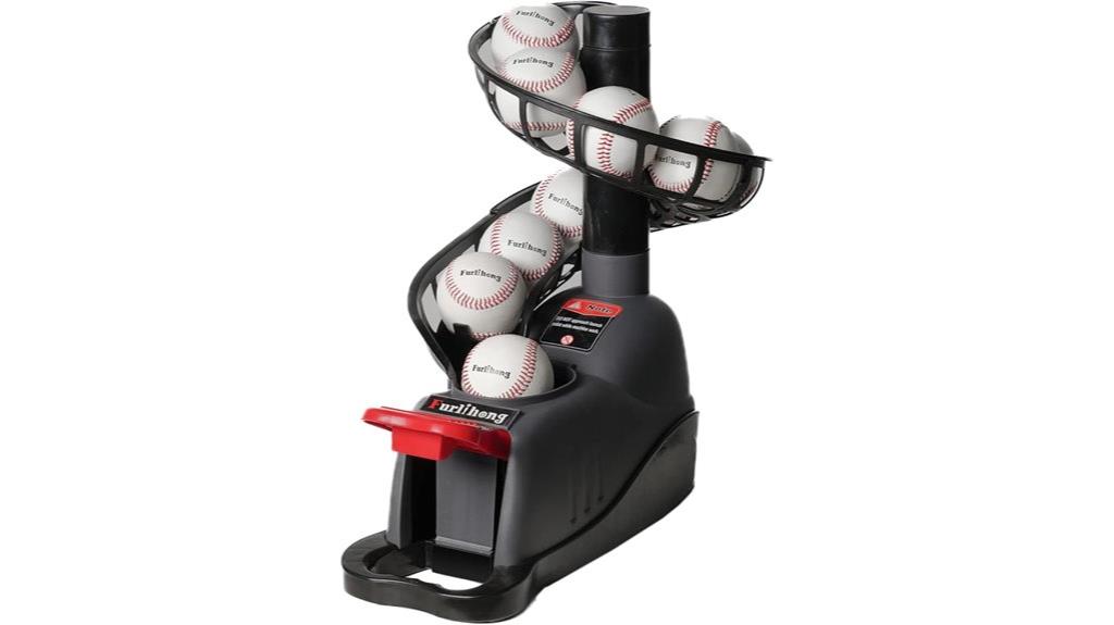 baseball soft toss machine