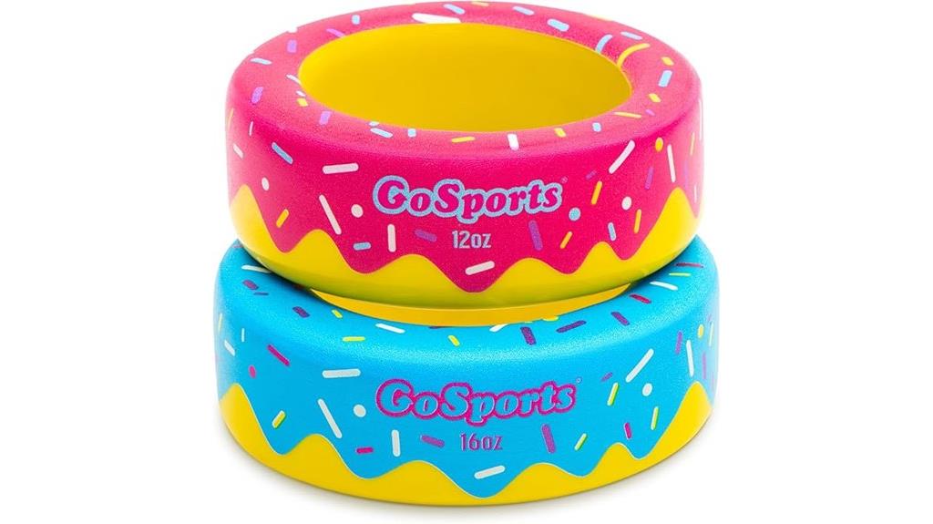baseball softball bat donuts