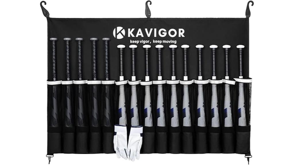 baseball softball dugout organizer