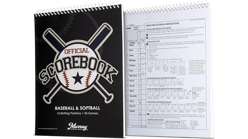 baseball softball scorebook store
