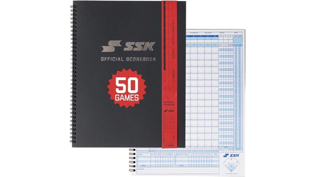 baseball softball scorebook