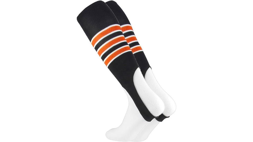 baseball softball striped stirrups