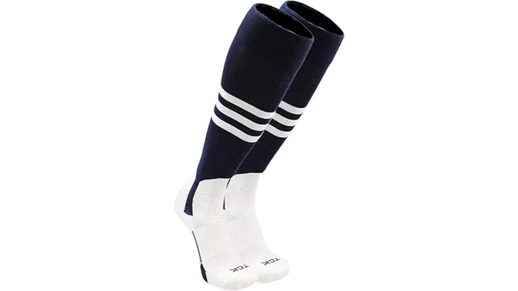 baseball stirrup stripe socks