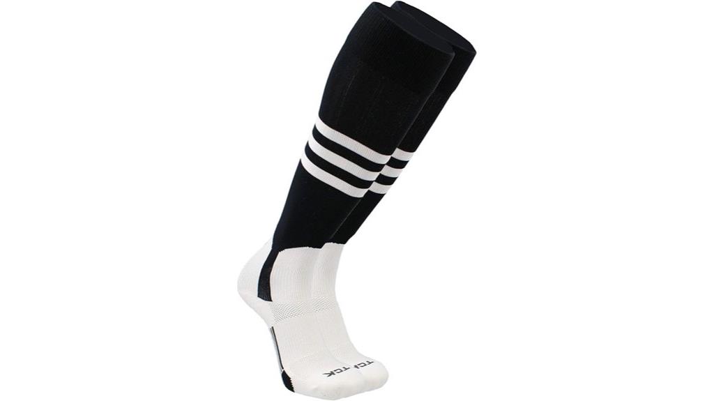baseball stirrup stripe socks