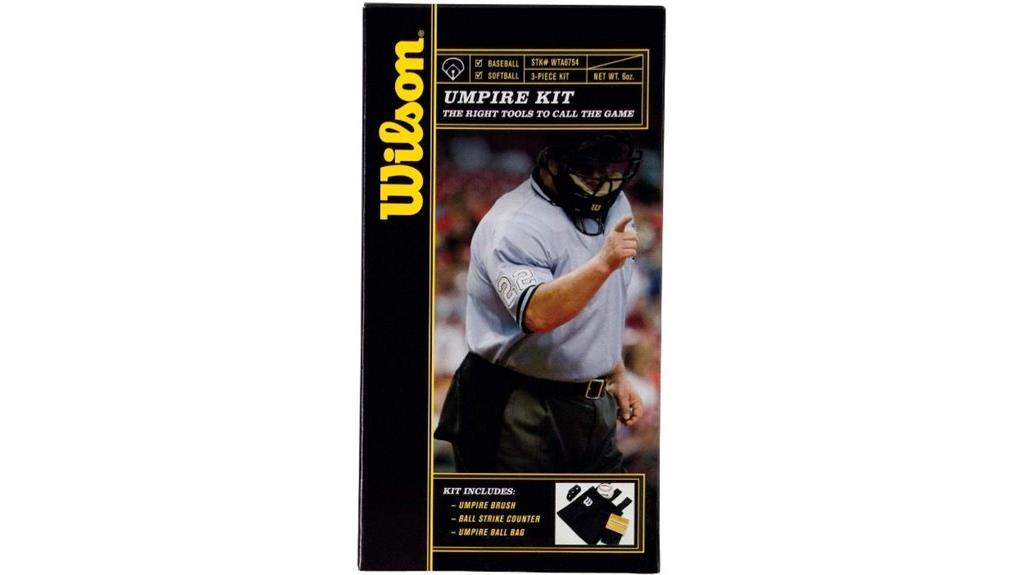 baseball umpire equipment kit
