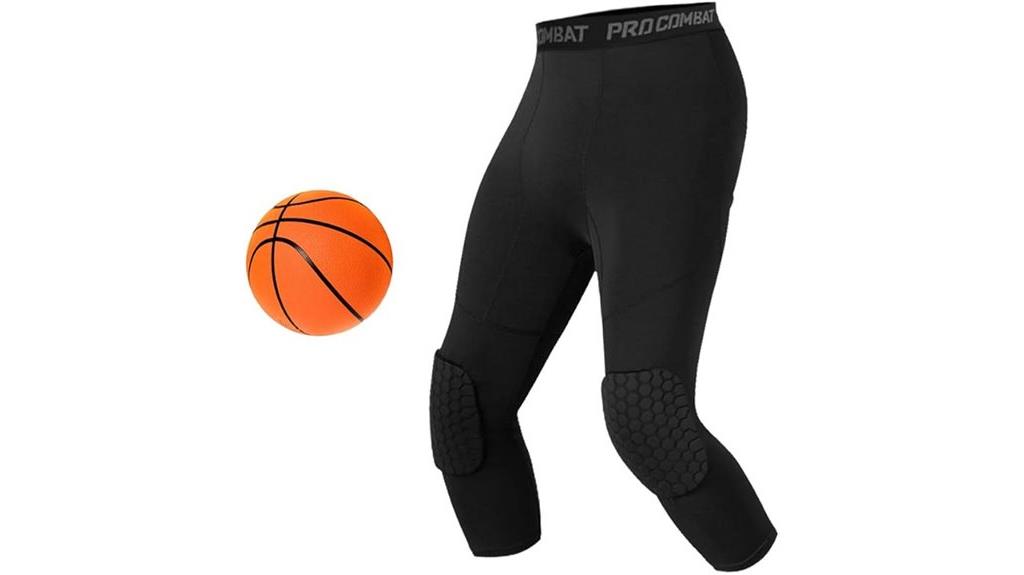 basketball pants with knee pads