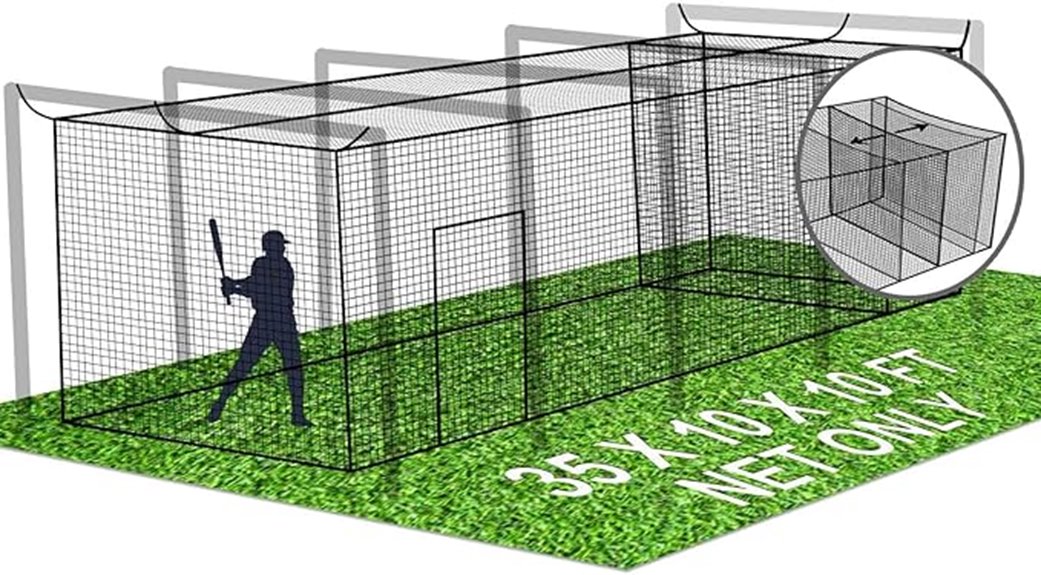 batting cage net only