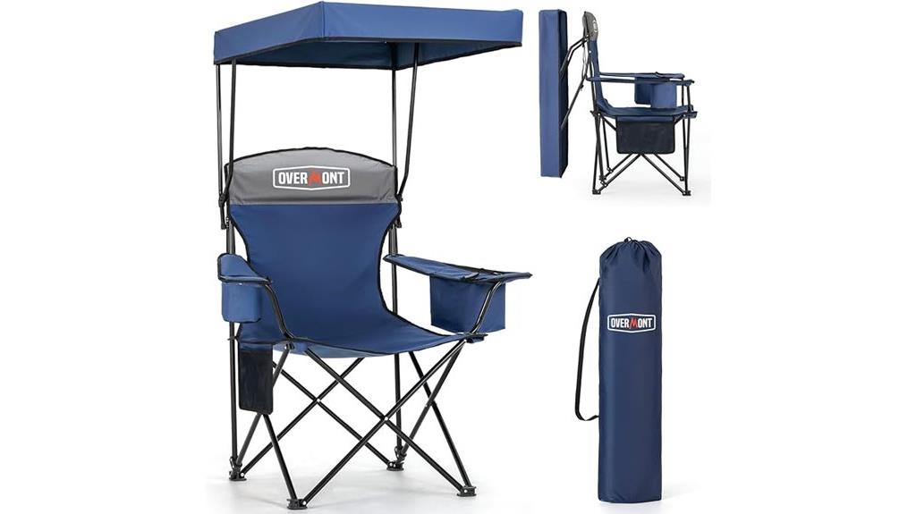 beach chair with canopy