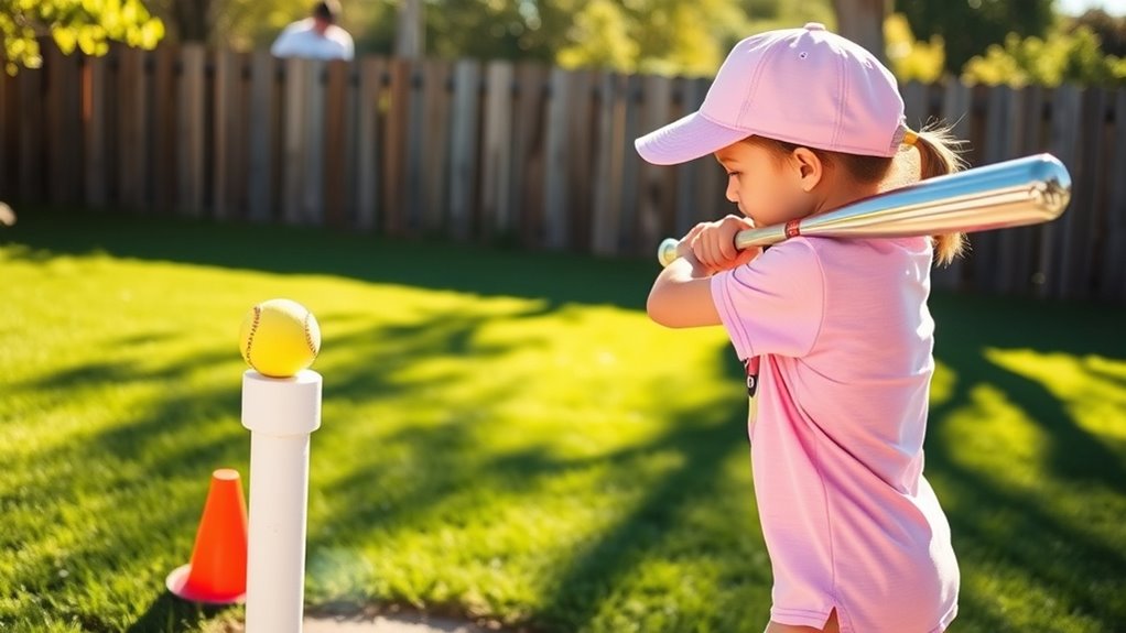 beginner softball drills at home