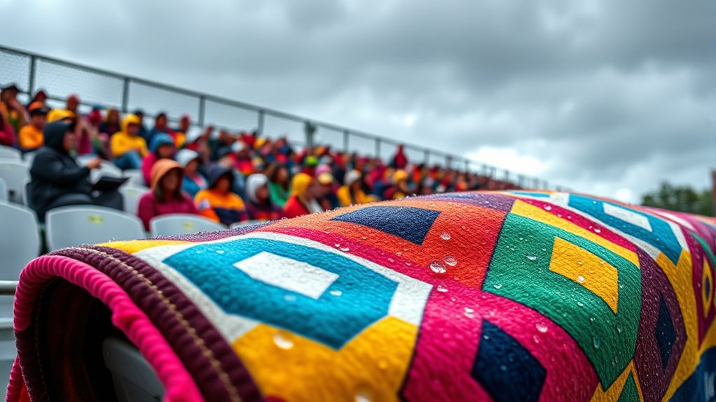 best waterproof stadium blankets