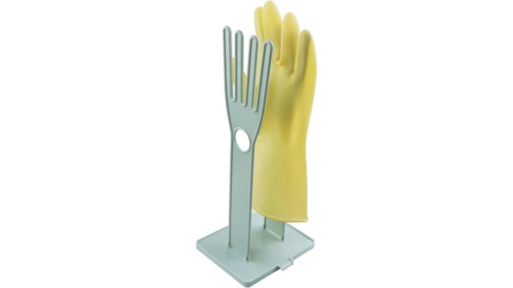 blue kitchen glove organizer