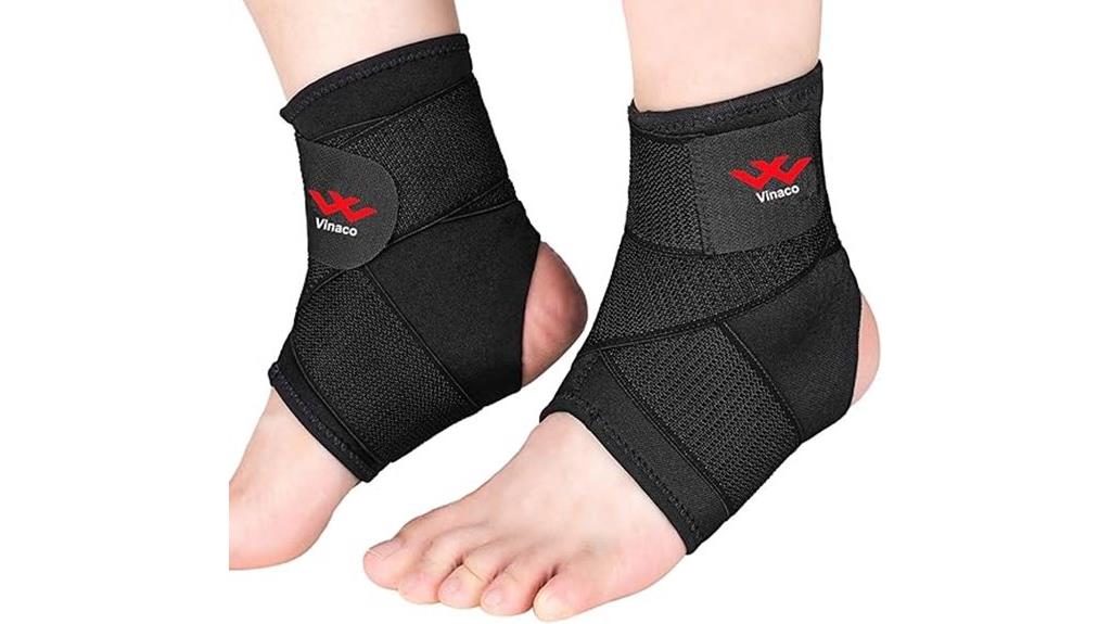 breathable ankle support pack