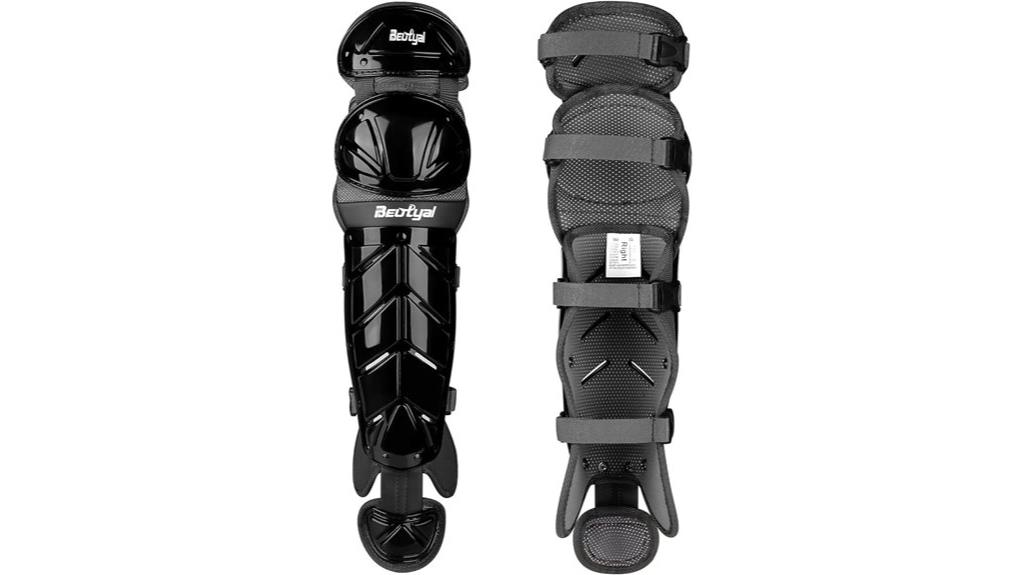 catcher leg guard equipment
