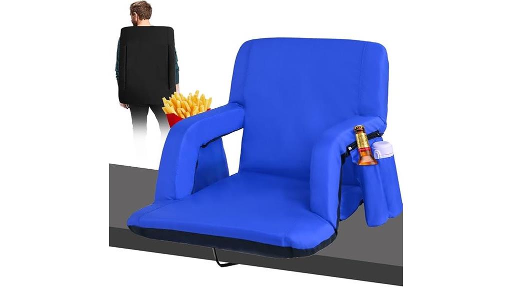 comfortable foldable stadium seats