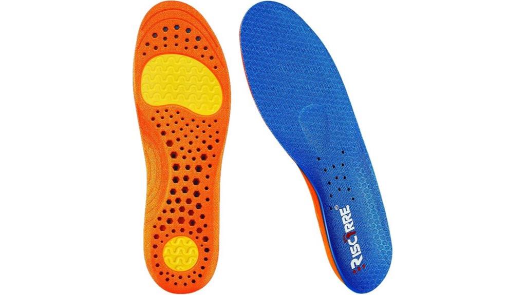 comfortable shock absorbing insoles