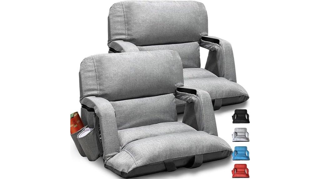 comfortable wide stadium seats