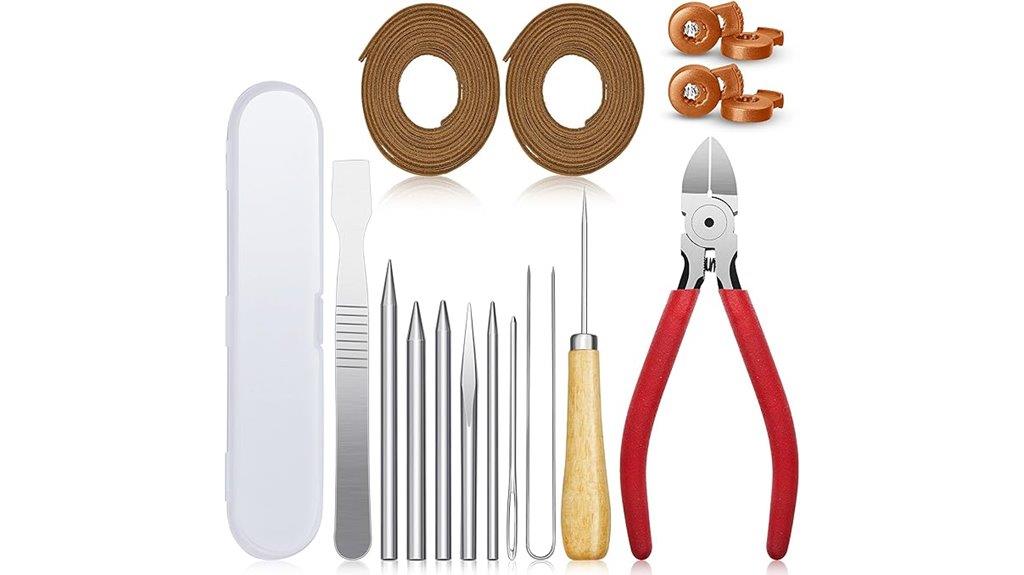 complete 16 piece glove lace kit