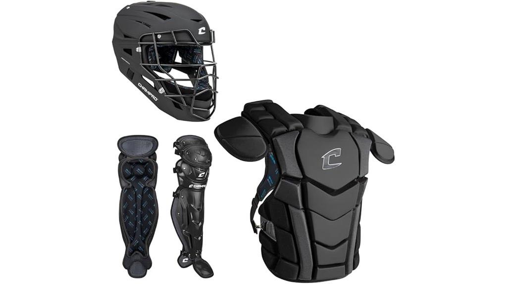 complete baseball catcher set