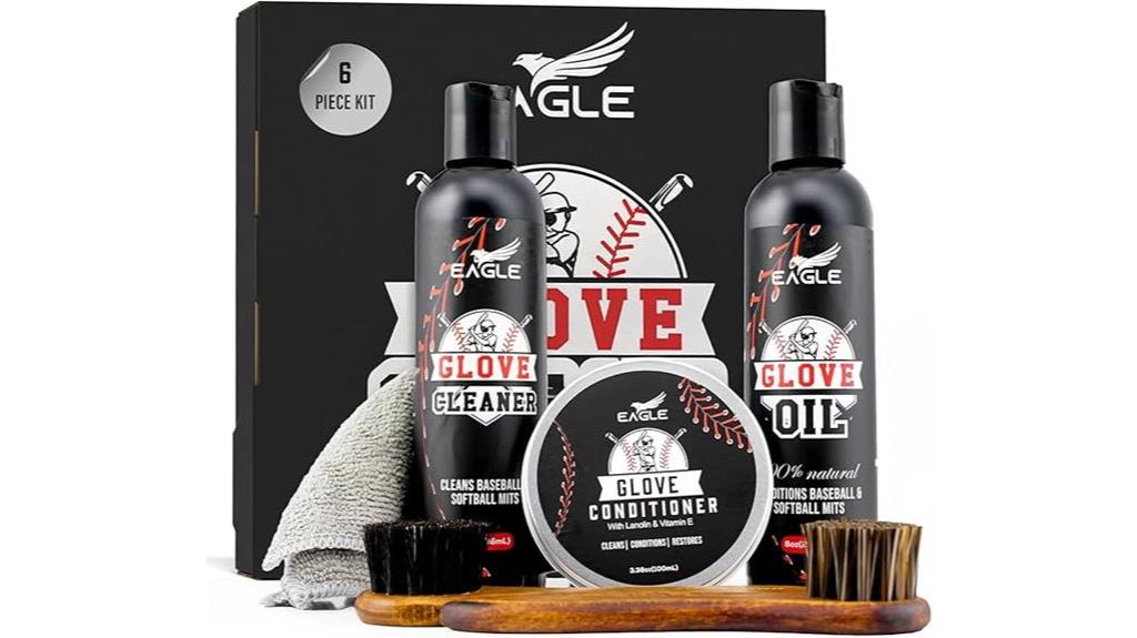 complete baseball glove maintenance