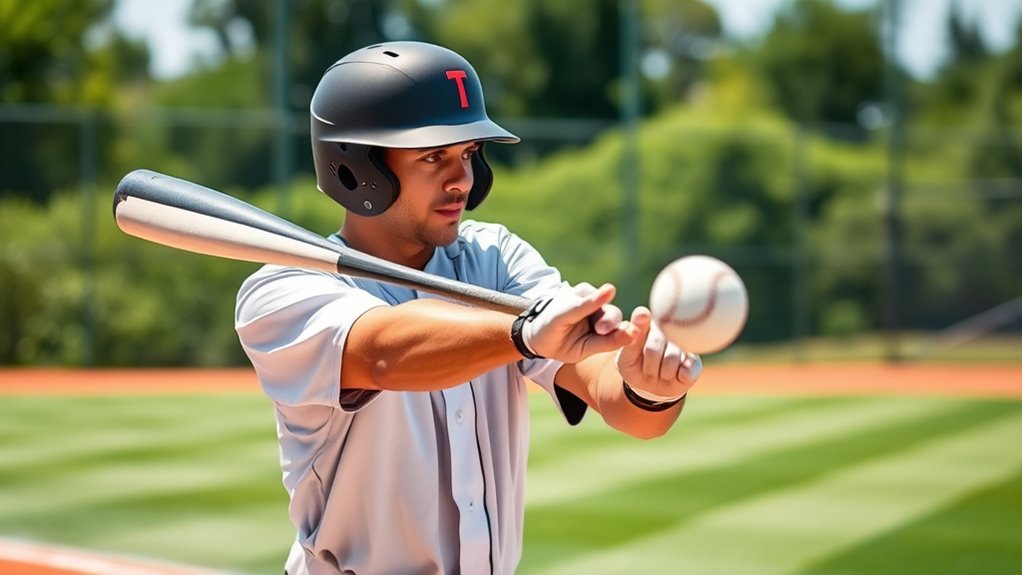 consistent toss improves timing