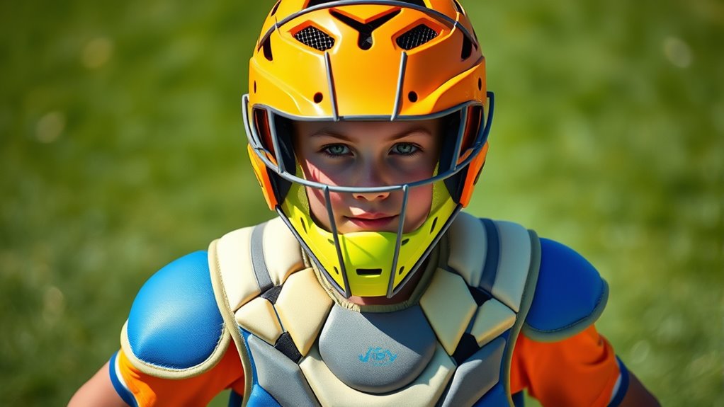 cooling gear for catchers